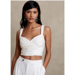 Banana Republic linen top- NWT